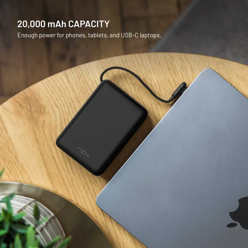 FIXED Zen 20 Loop FIXZENL-20-BK 20 000 mAh 40 W Powerbank Svart