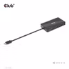 Club 3D CSV-1598 7-i-1 USB-C-dockningsstation med 2 × DisplayPort 4K 60 Hz och 100 W PD