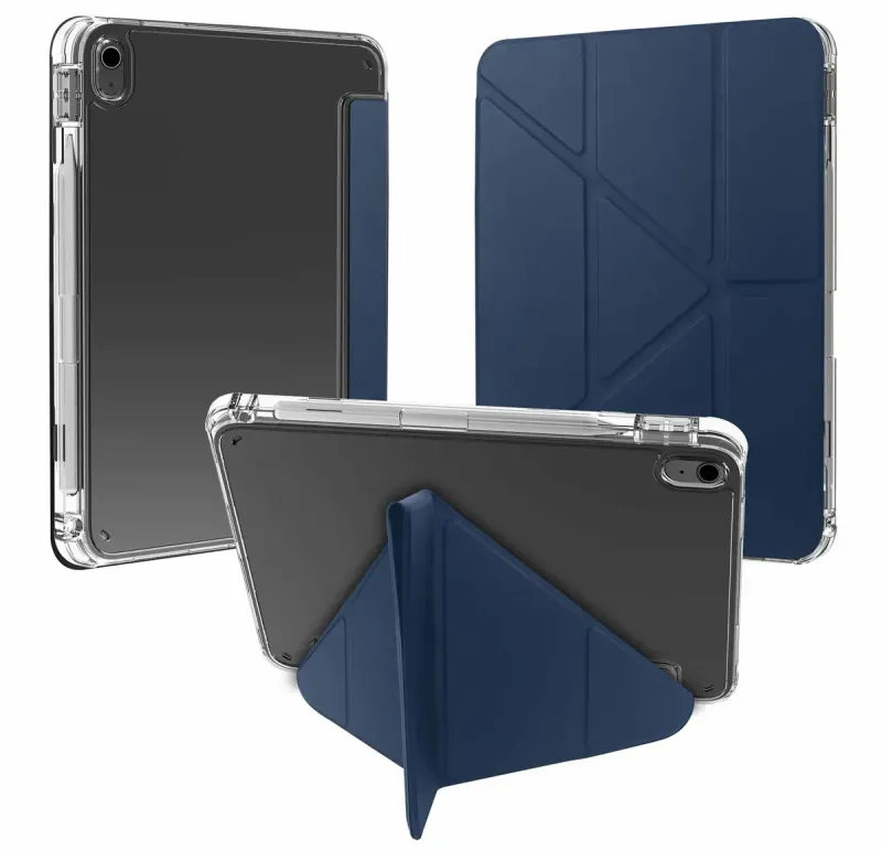 X2O FlexFold Folio Fodral för Apple iPad 11"/10,9" Marinblå