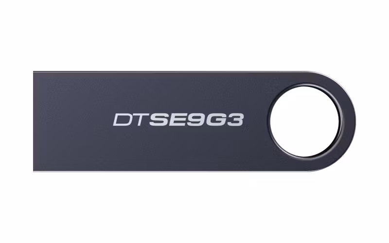Kingston DataTraveler SE9 G3 128 GB USB 3.2 Gen 1 USB-minne Svart