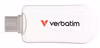 Verbatim Plectra 30230 256 GB USB 3.2 Gen 1 USB-C USB-minne Vit