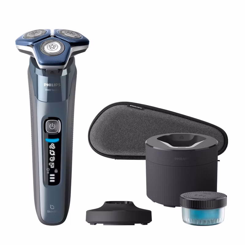 Philips Shaver Series 7000 S7882/55 Rakapparat för våt- och torrakning Svart/Blå
