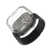FIXED Pure Skyddsfodral med härdat glas för Apple Watch Series 10 46 mm Clear