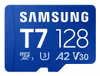Samsung T7 MB-MB128T microSDXC UHS-I 128 GB 170 MB/s Minneskort Blå