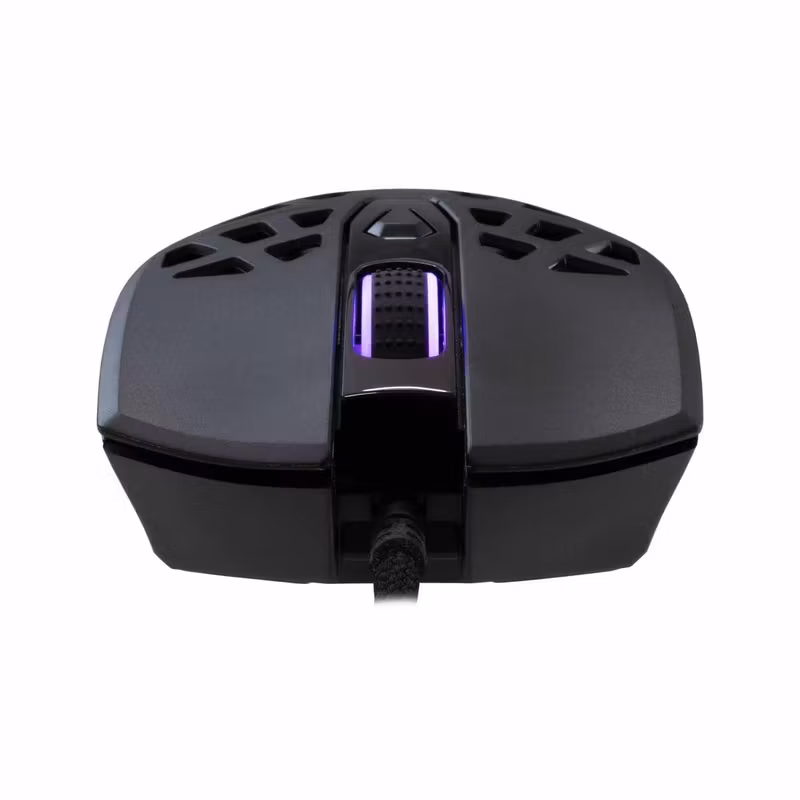 White Shark CARADOC 7D 7 200 DPI RGB Gamingmus Svart