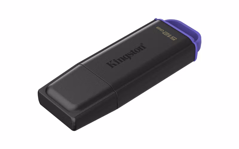Kingston DataTraveler Exodia 512 GB USB 3.2 Gen 1 USB-minne Svart