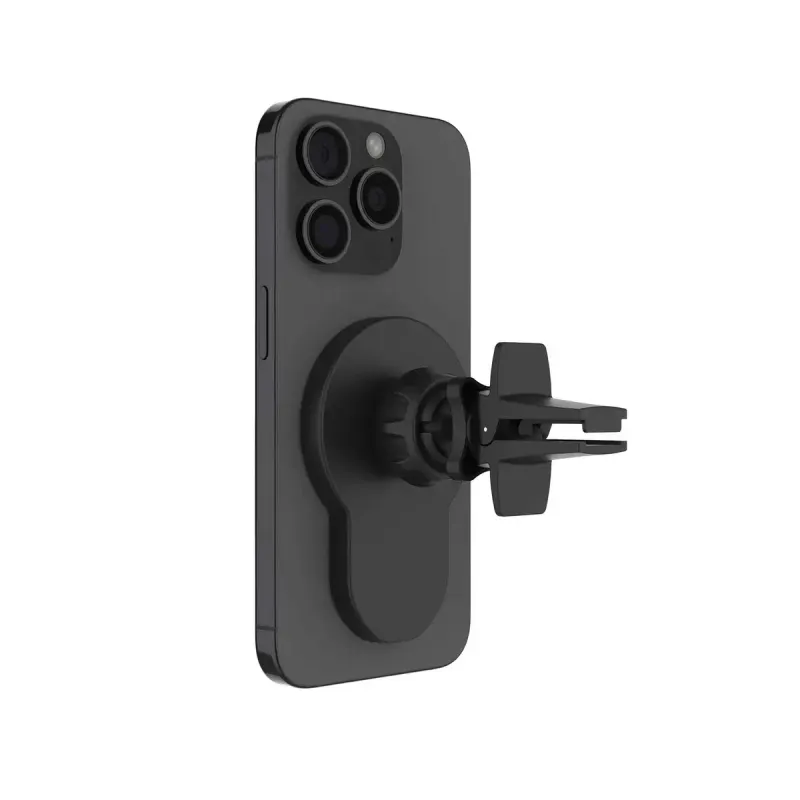 FIXED MagClick 2 15 W Qi2 MagSafe-hållare med trådlös laddning för ventilationsgaller Black