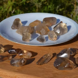 Citrin, trumlad friform