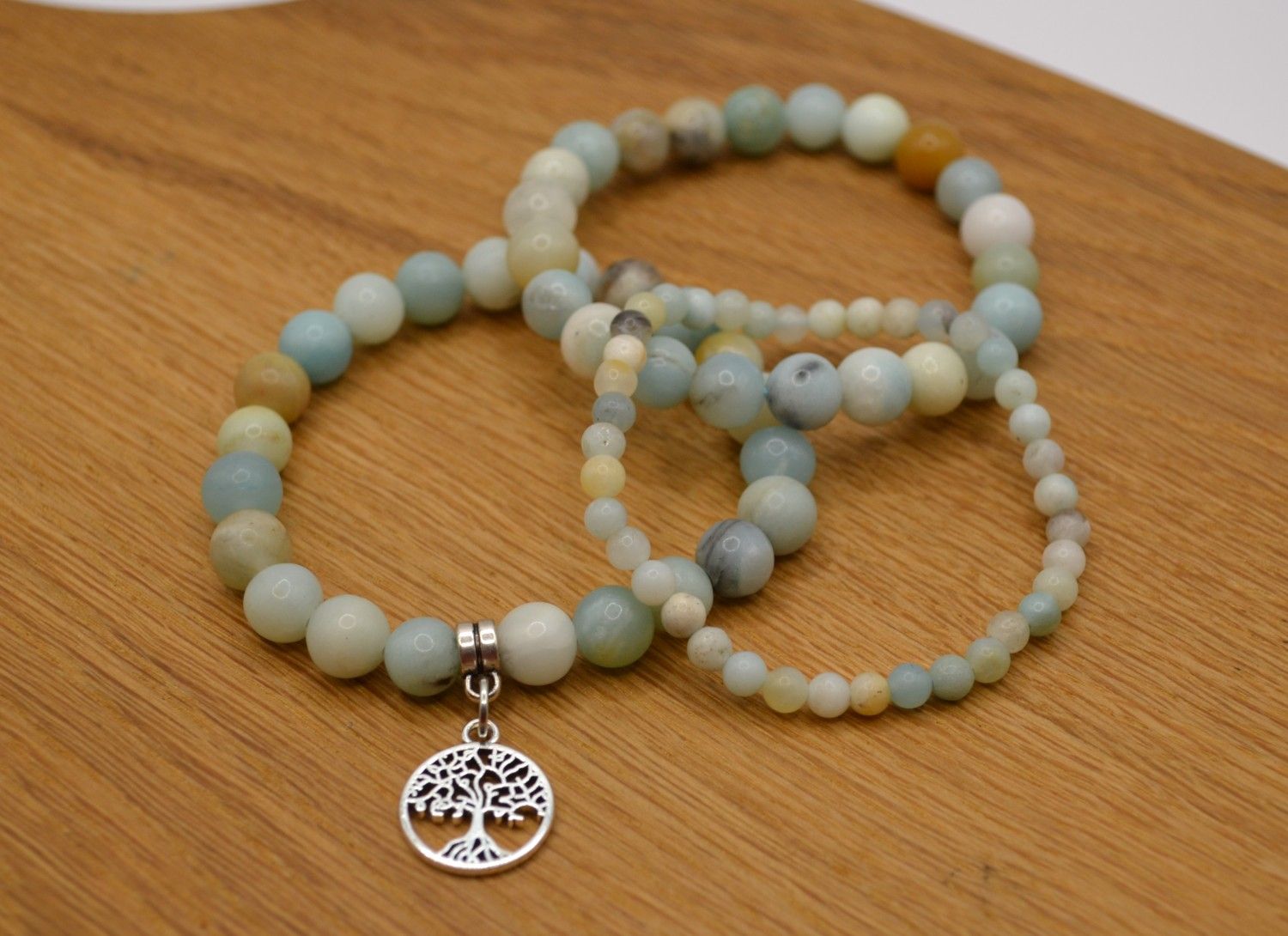 Karibisk kalcit, armband