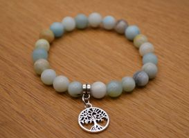 Karibisk kalcit, armband