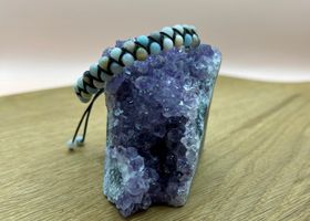 Karibisk Kalcit, justerbart armband