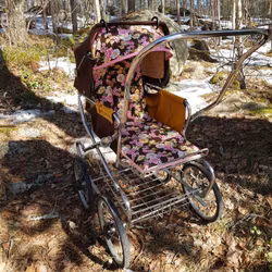 Retrovagndyna och solskärm