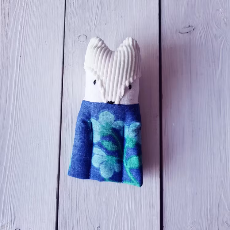 Fingerdocka Folke FJÄLLRÄV