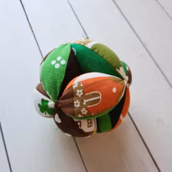 Gripboll brun/grön/orange