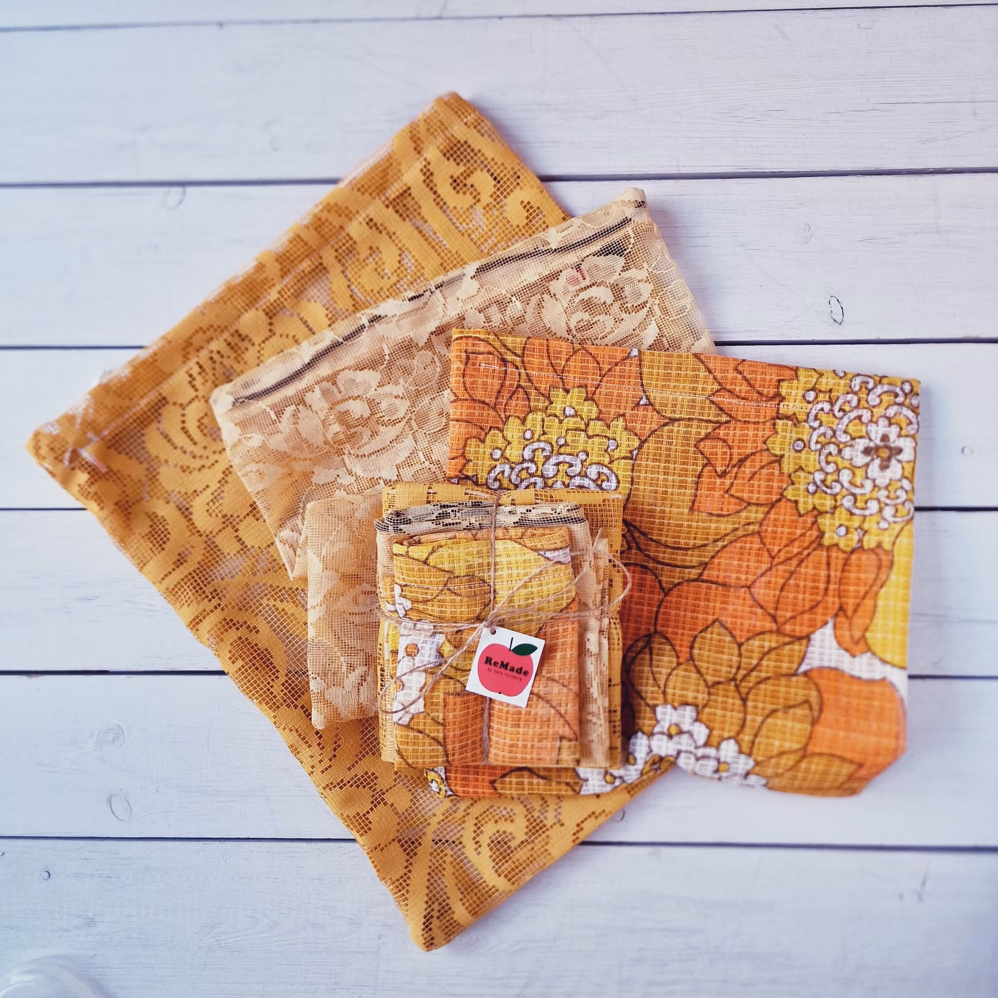 Fruktpåse 3-pack gul