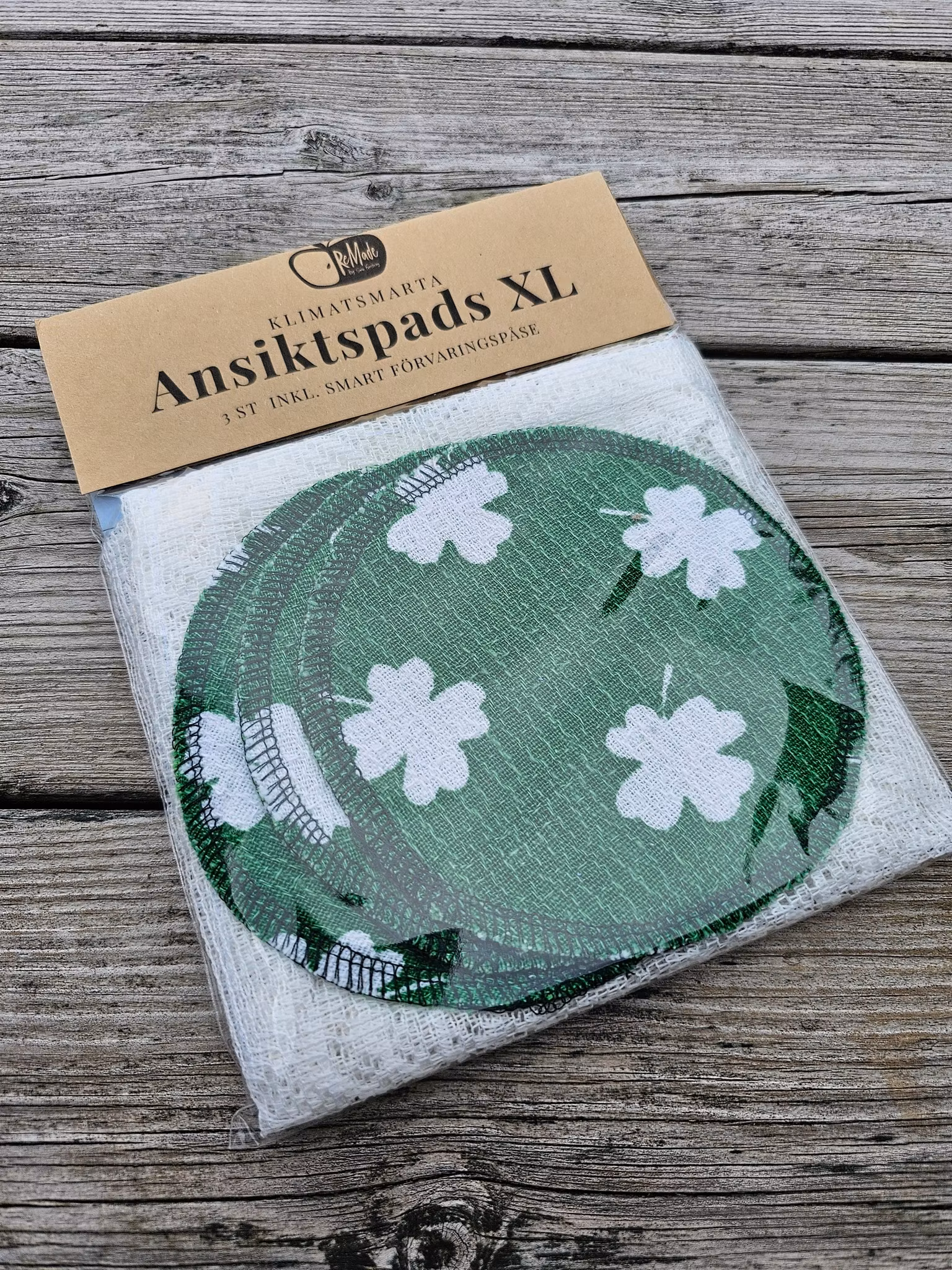 Ansiktspads XL 3-pack