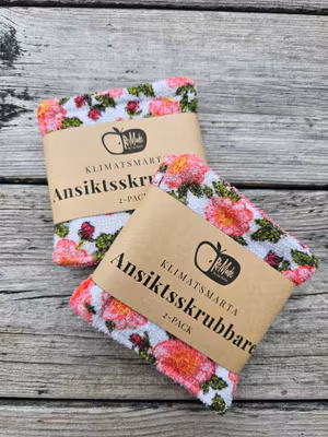 Ansiktsskrubbare 2-pack