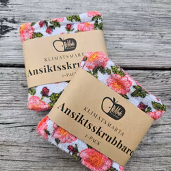 Ansiktsskrubbare 2-pack