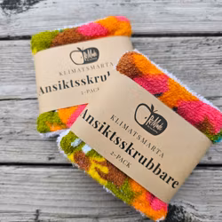 Ansiktsskrubbare 2-pack