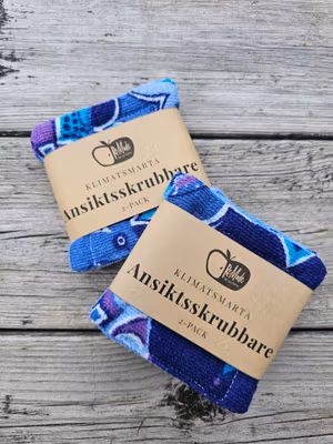 Ansiktsskrubbare 2-pack