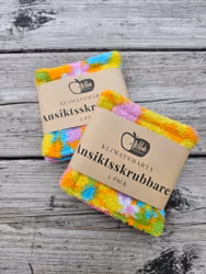Ansiktsskrubbare 2-pack