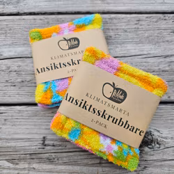 Ansiktsskrubbare 2-pack