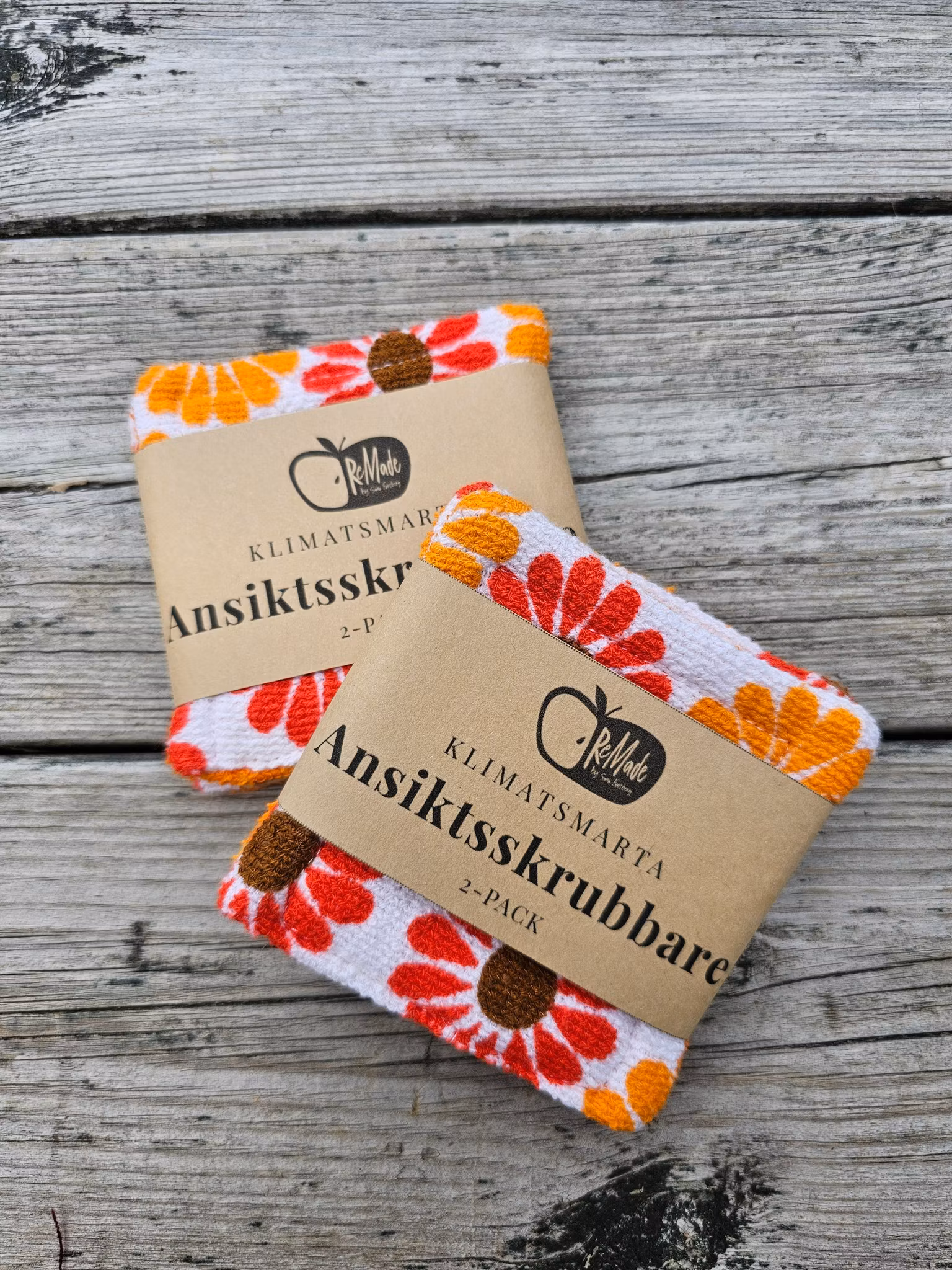 Ansiktsskrubbare 2-pack
