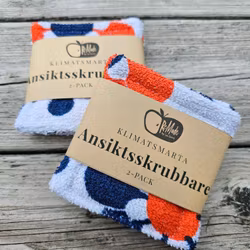 Ansiktsskrubbare 2-pack