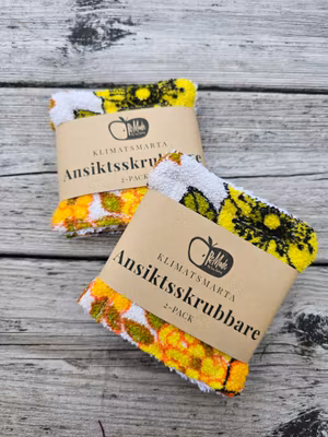 Ansiktsskrubbare 2-pack