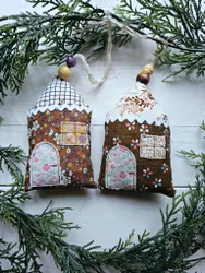 Julpynt pepparkakshus