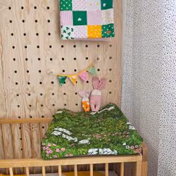 Överdrag till skötbord