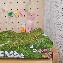 Överdrag till skötbord