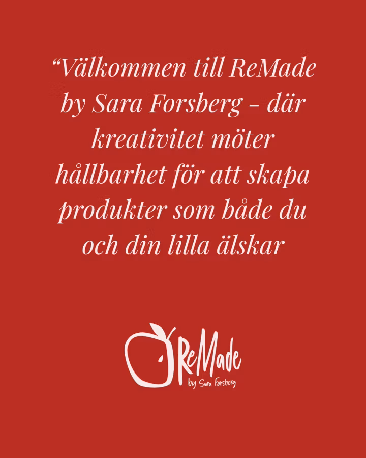 ReMade by Sara Forsberg