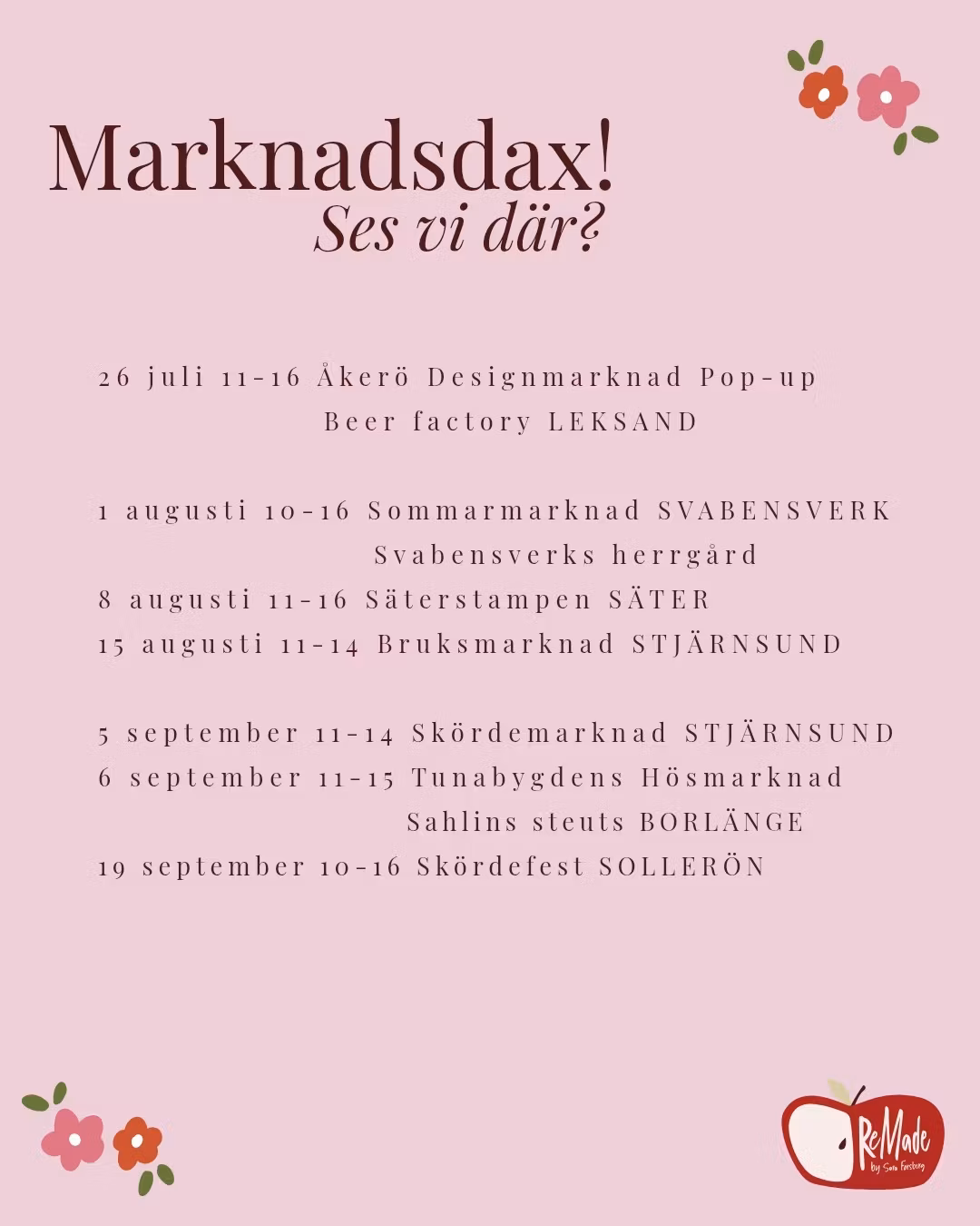 ReMade by Sara Forsberg