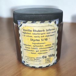 Vanilla Rhubarb Inferno