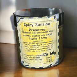 Spicy Sunrise Preserve