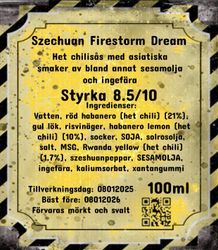 Szechuan Firestorm Dream
