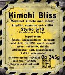 Kimchi blizz