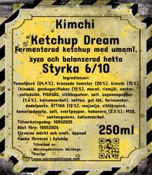 Kimchi ketchup dream