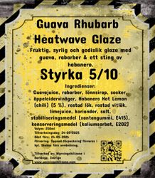Guava Rhubarb Heatvawe Glaze