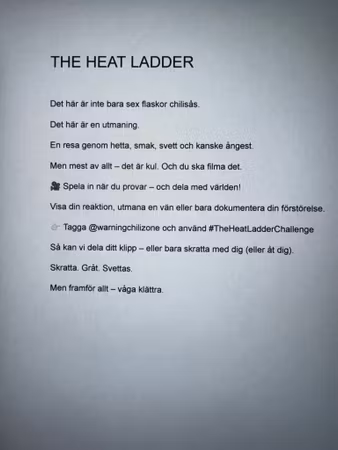 The Heat Ladder CHALLENGE (fraktfritt)