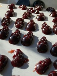 Salty Raspberry Skulls