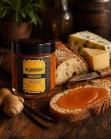 Tomatmarmelad med vanilj och ingefära