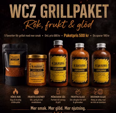 WCZ Grillpaket - Rök, frukt & Glöd
