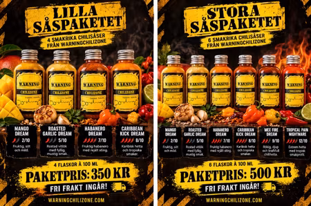 WCZ Såspaket – Lilla & Stora Smakresan