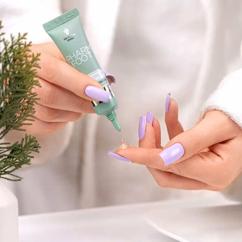 Pharm Foot mycoVerrum appliceras på huden