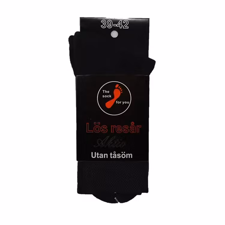 Product Image for Diabetikersocka med lös resår och frottésula i bomull