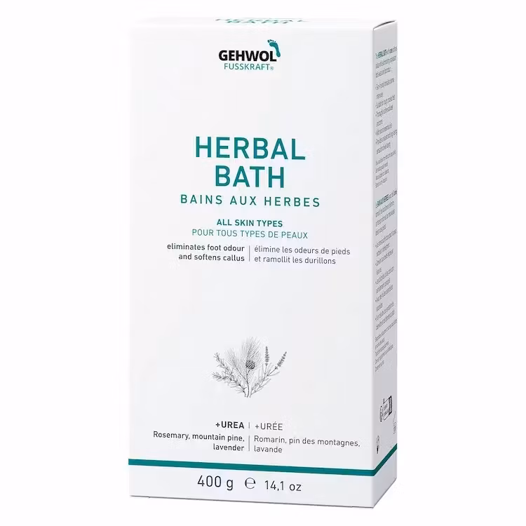 Gehwol Fusskraft Herbal Bath mjukgörande fotbad