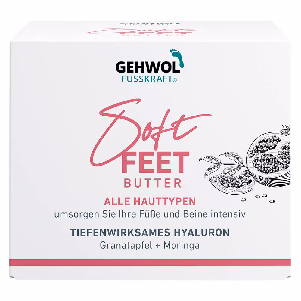 Gehwol Fusskraft® Soft Feet Butter Granat/Moringa 100 ml burk