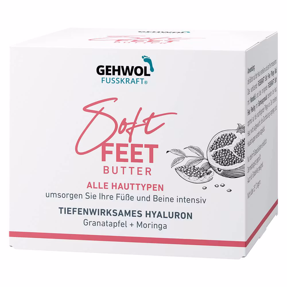 Gehwol Fusskraft® Soft Feet Butter Granat/Moringa 100 ml burk